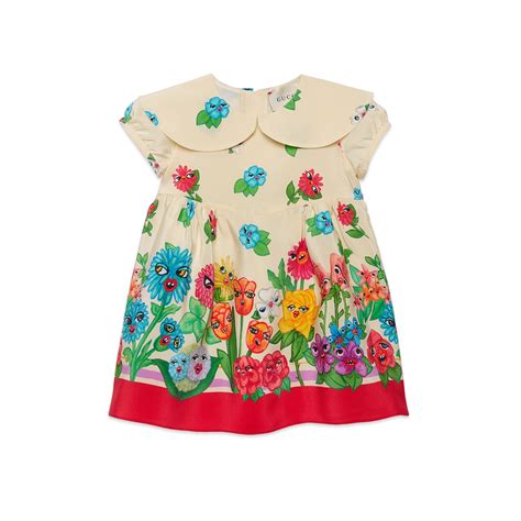 gucci baby girl dress floral|gucci baby bodysuits.